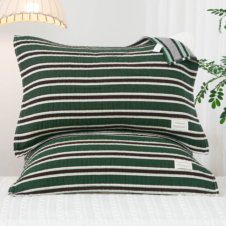Ladies pillowcases with modern stripe pattern Stornfield