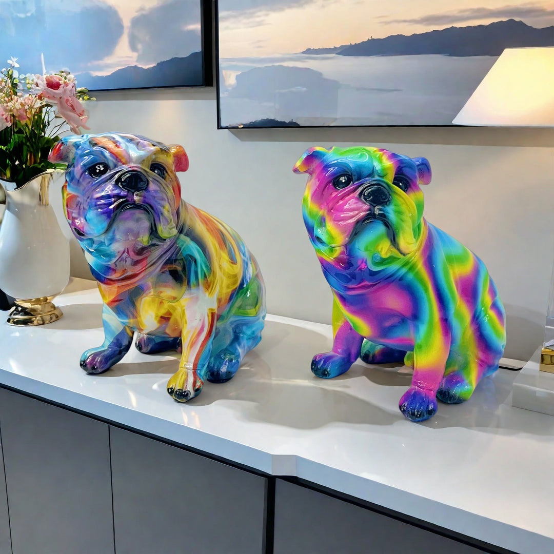 Artistic Bulldog Figurine Stornfield
