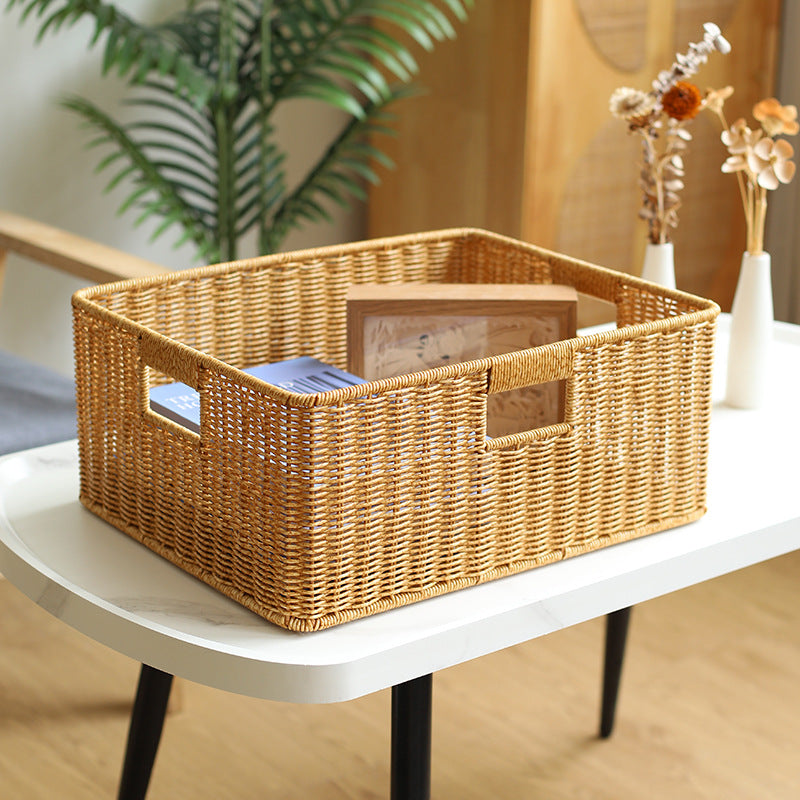 Storage Basket with Ergonomic Handles Stornfield
