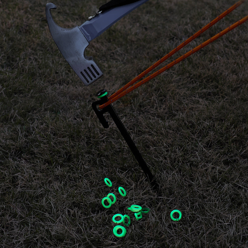 High-quality tent peg made of solid material with stable RGB marking Stornfield