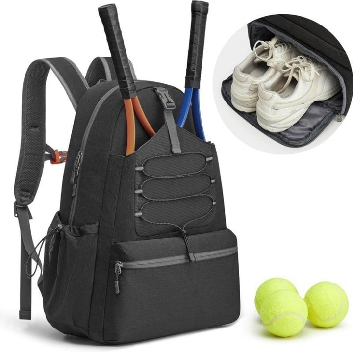 Sporty tennis backpack with shoe compartment Stornfield