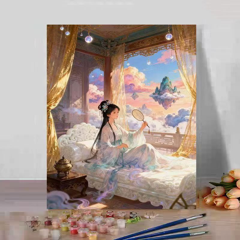 Fantasy Landscape Paint by Numbers Art Kit Stornfield