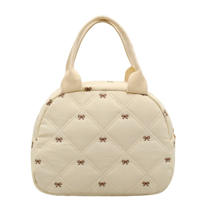 WoQuilted Bow Detail Handbag Stornfield