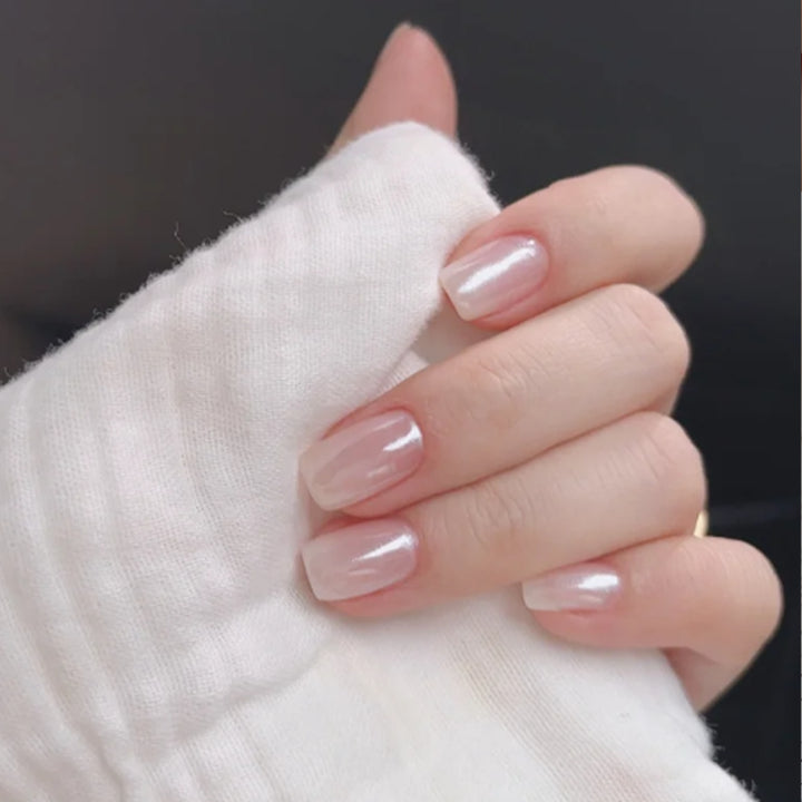Gel-Nails In The Elegant French Style Stornfield