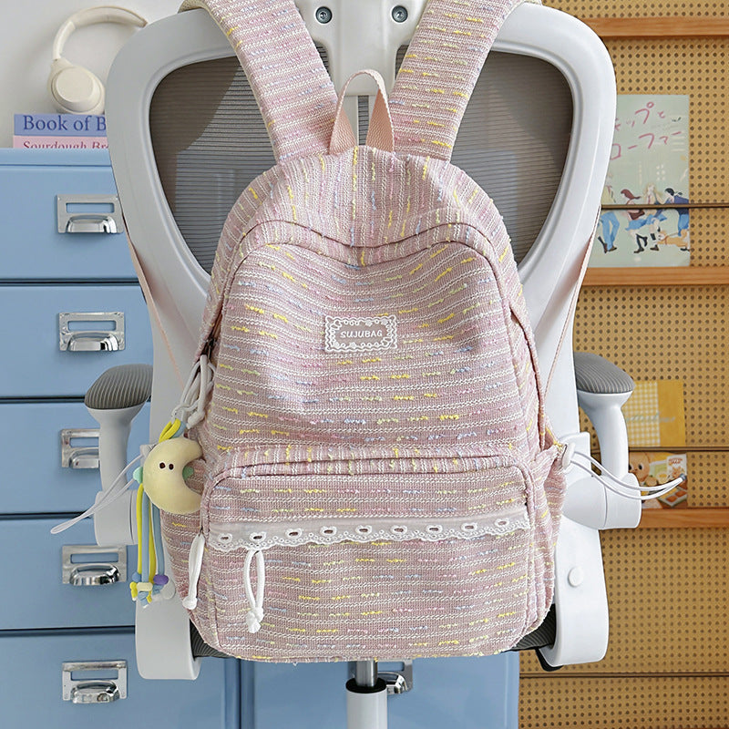 Textured Casual Backpack Stornfield