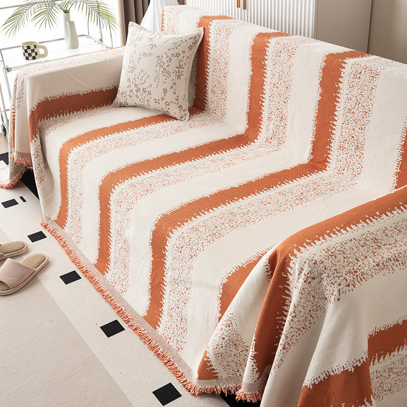 Textured Woven Throw Blanket