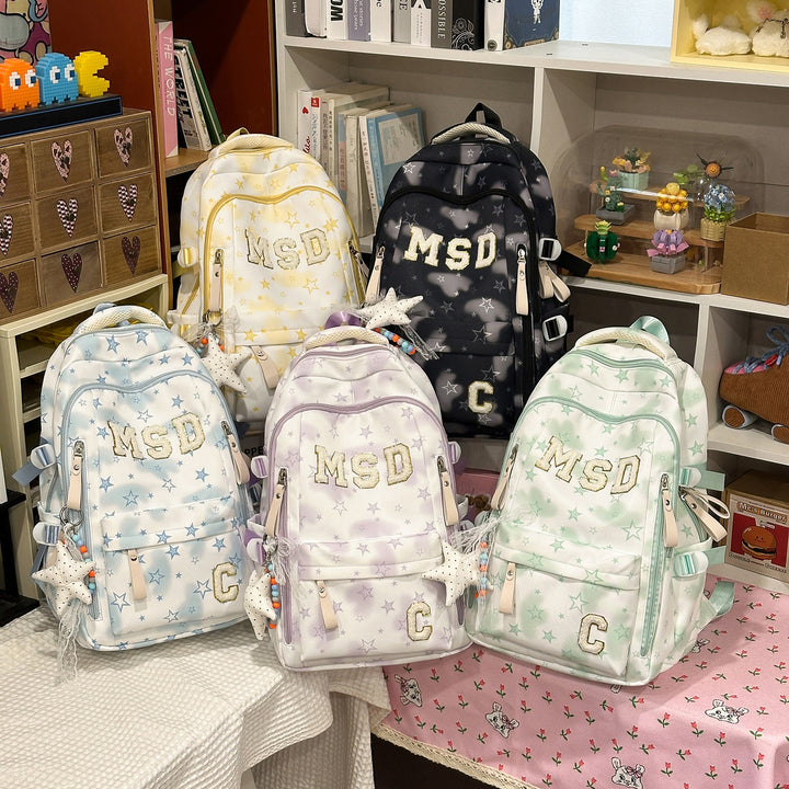 Stylish Graphic Print School Backpack Stornfield