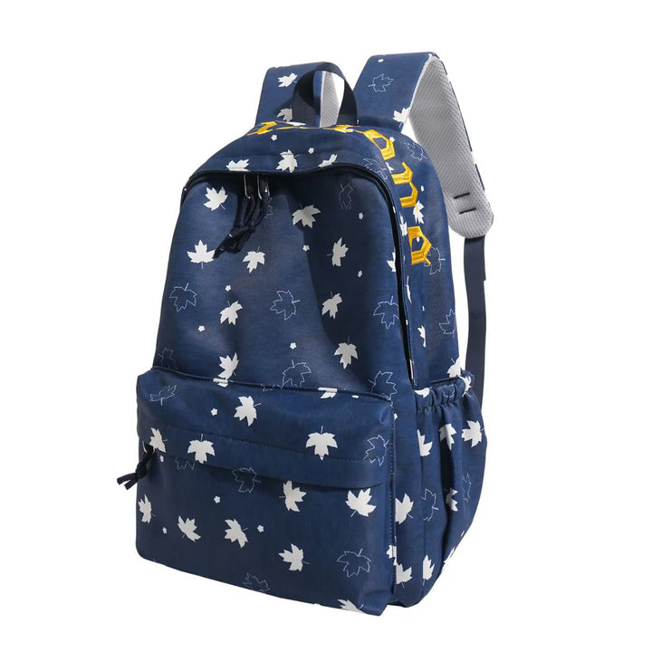 Stylish Leaf-Patterned Backpack Stornfield