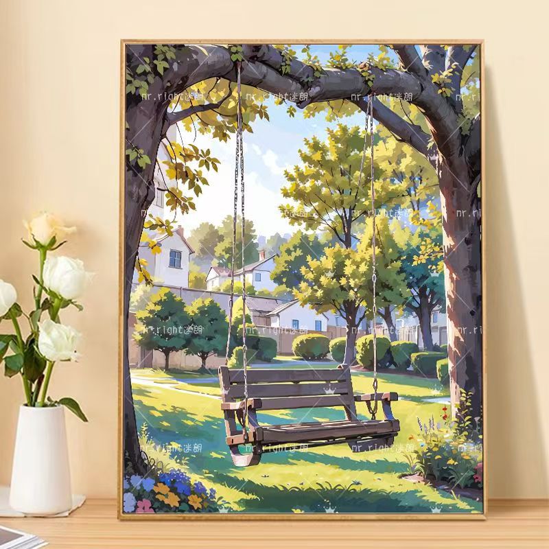 Scenic Landscape Art Print Stornfield