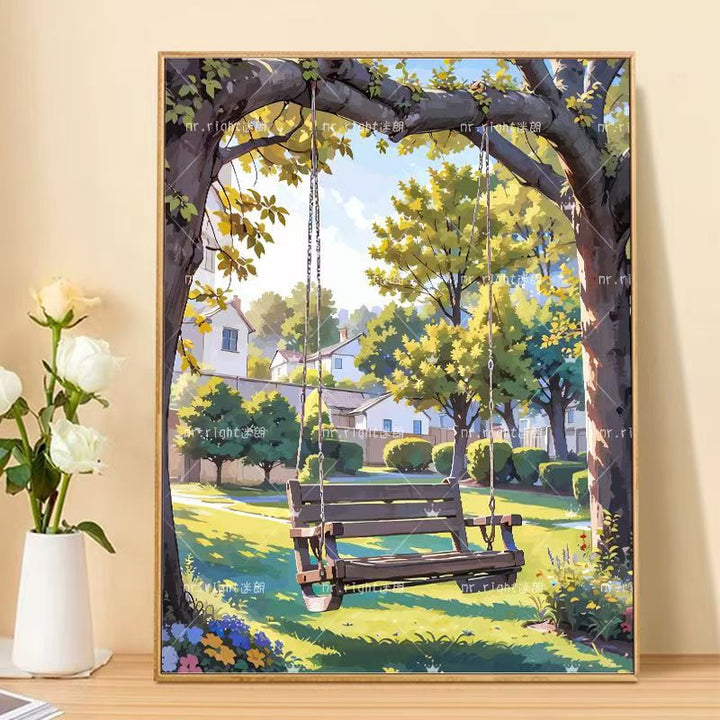 Scenic Landscape Art Print Stornfield
