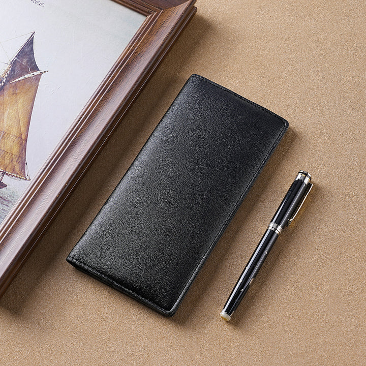 Premium Leather Long Wallet