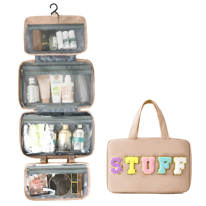 Multifunctional Cosmetic Organizer Bag with Hanging Design Stornfield