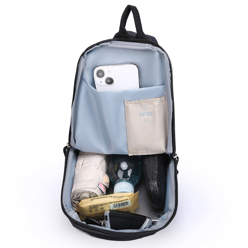Compact Sling Backpack with Ergonomic Carrying System and Water-Resistant Material Stornfield