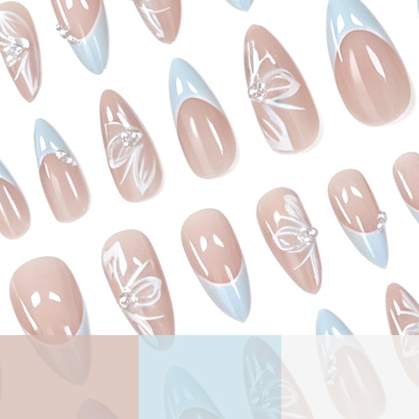 Elegant Floral Design Nail Art Stornfield
