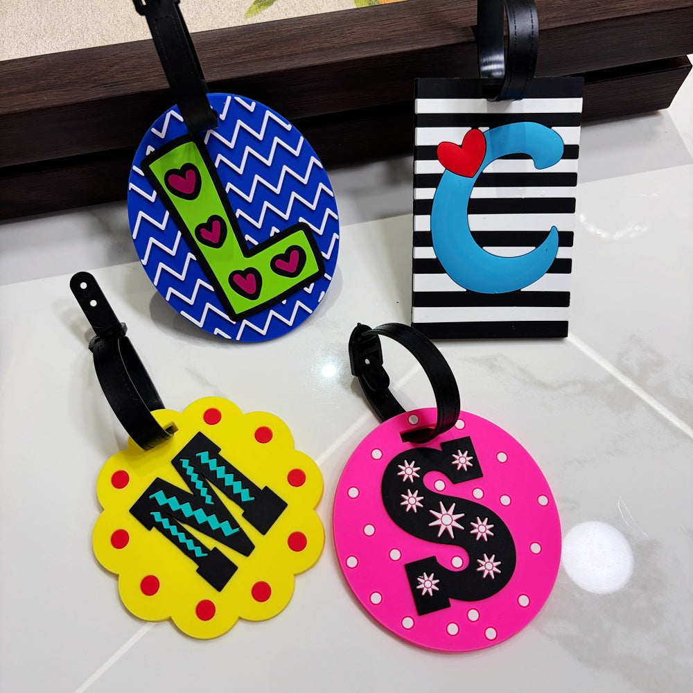 Playful Alphabet Luggage Tag Stornfield