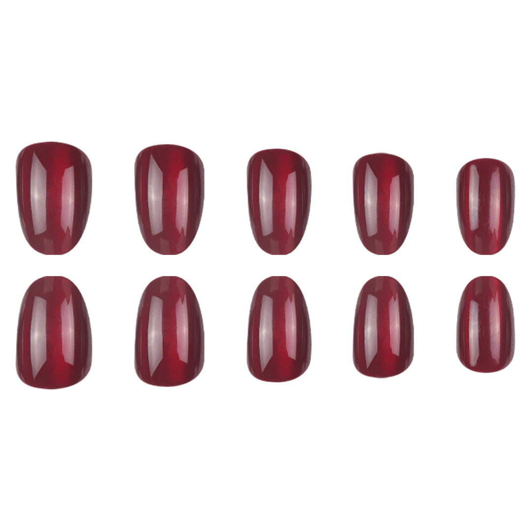 Glossy Stiletto Press-On Nails Stornfield