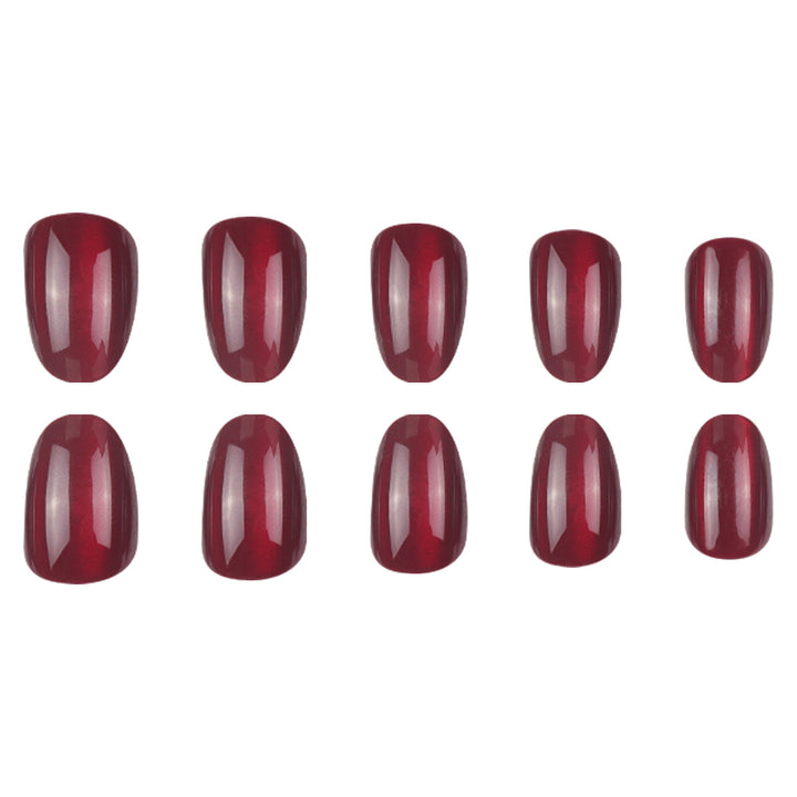 Glossy Stiletto Press-On Nails Stornfield