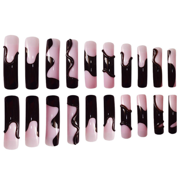 Glamorous 3D Long Stiletto Press-On Nails Stornfield