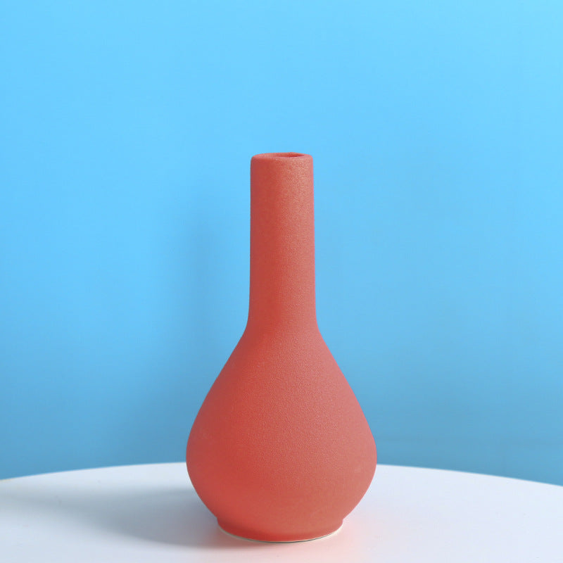 Modern Textured Decorative Ceramic Vase Stornfeild
