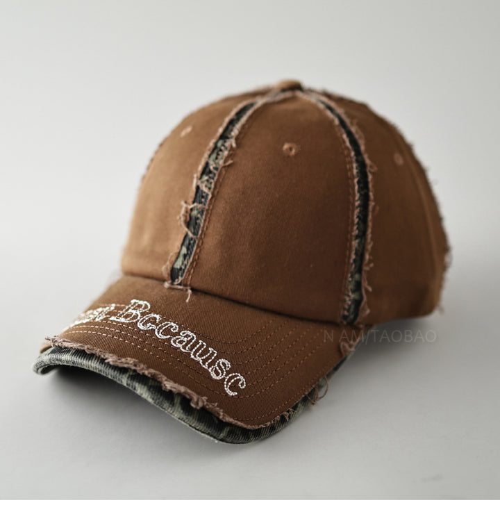 Men's Distressed Vintage-Inspired Baseball Cap Stornfield