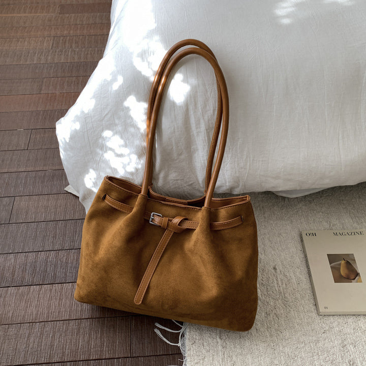 Soft Suede Tote Bag