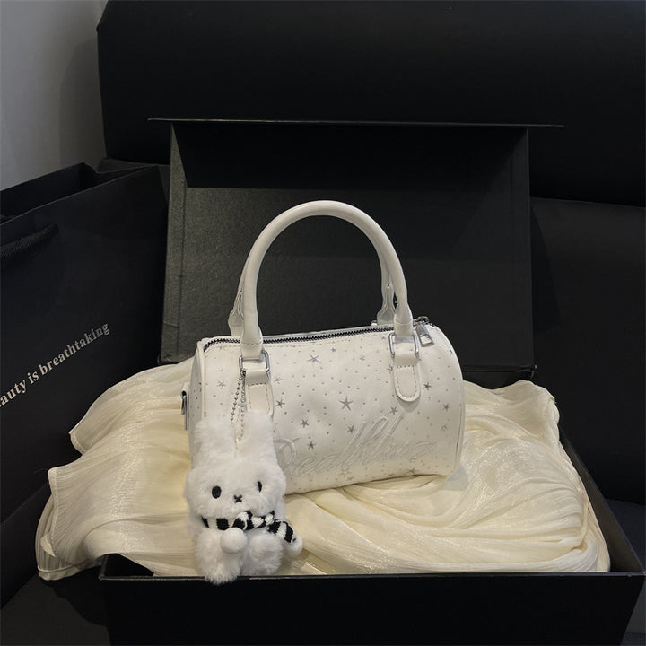 Stylish Star-Embellished Handheld Bag