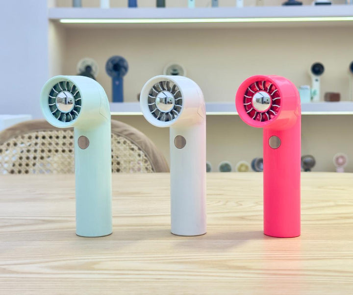 Unisex Portable Handheld Fan with Powerful Battery and Compact Design Stornfield