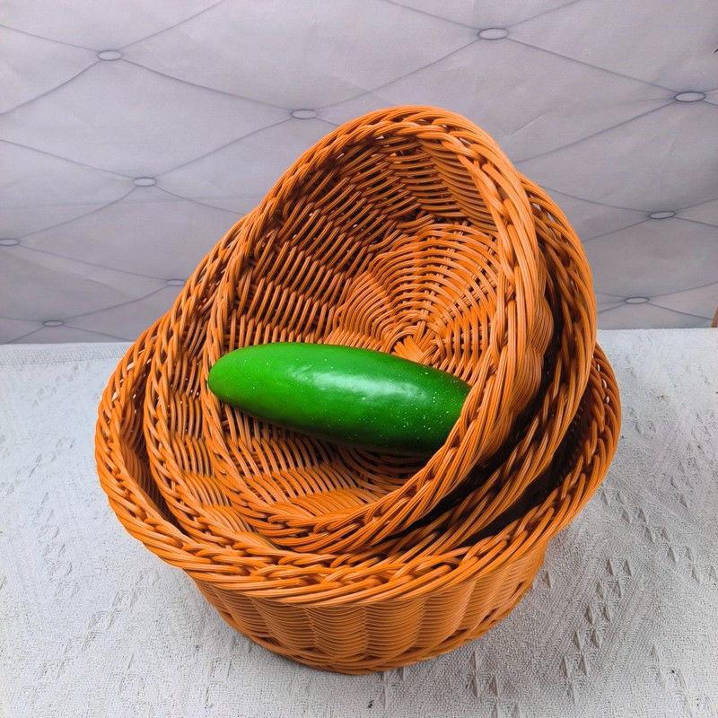 Handwoven Fruit Serving Bowls Stornfield