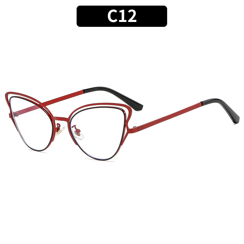 Women's Cat-Eye Sunglasses with Luxurious Metal Frame and High-Quality Gradient Lenses Stornfield