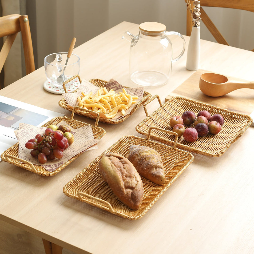 Home Decorative Woven Serving Tray Stornfield
