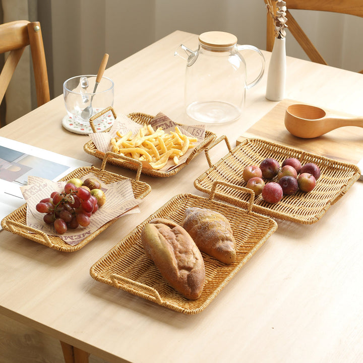 Home Decorative Woven Serving Tray Stornfield