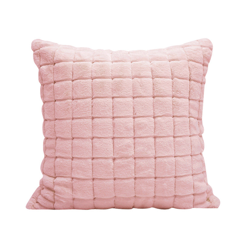 Cozy textured pillow