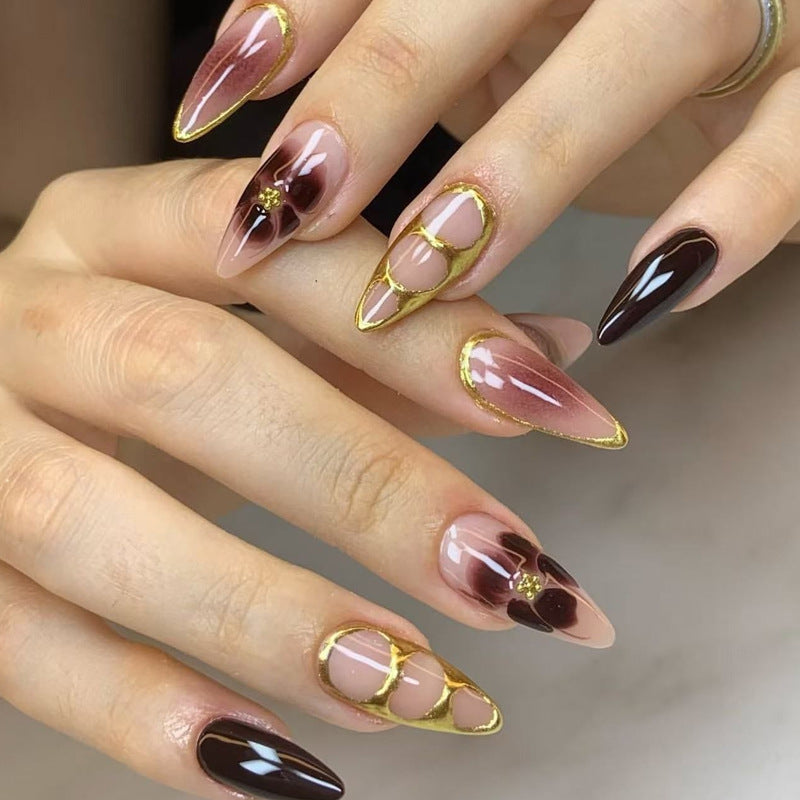 Elegant Pointed Nail Enhancements Stornfield