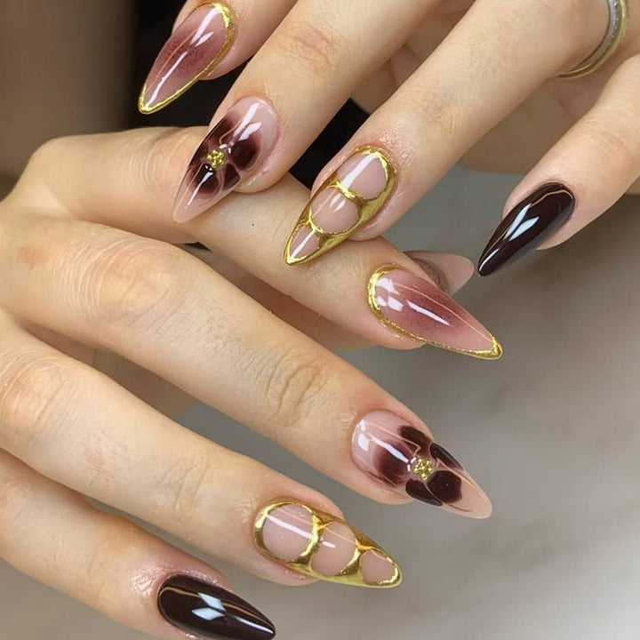 Elegant Pointed Nail Enhancements Stornfield