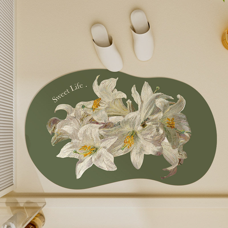 Modern Abstract Bath Mat