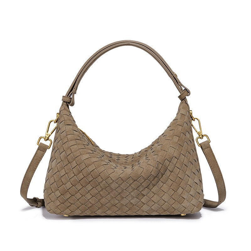 Woven Suede Hobo Bag Stornfield