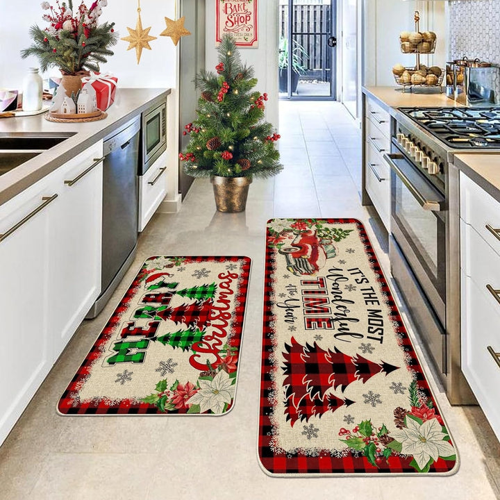 Festive Welcome Door Mat Stornfield