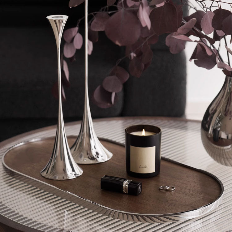 Elegant Oval Serving Tray