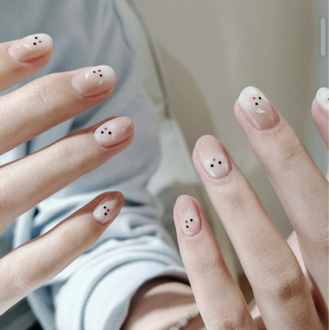 Star-Patterned Elegant Press-On Nail Set Stornfield