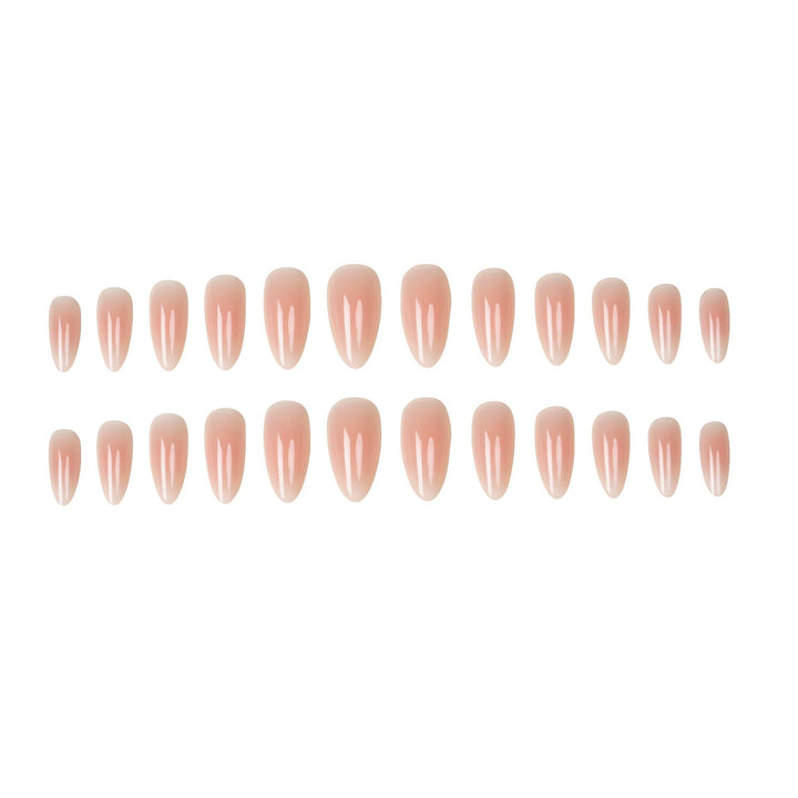 Elegant Press-On Almond Shaped Nail Set
