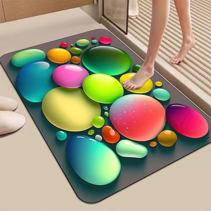 Gel-Effect Bath Mat