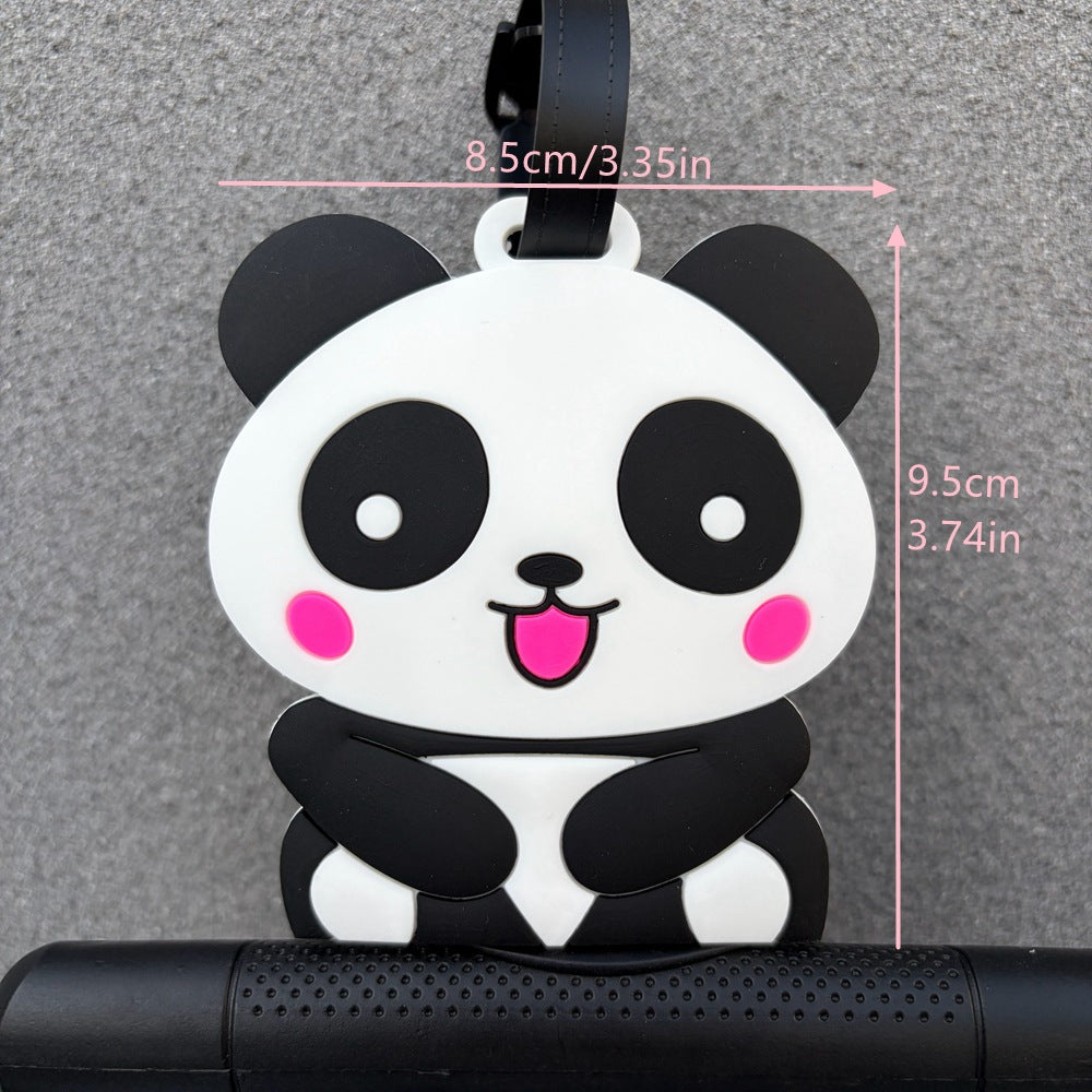 Cute Panda-Shaped Luggage Tag Stornfield