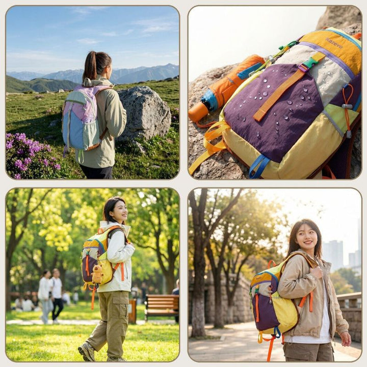 Colorful Multi-Pocket Backpack Stornfield