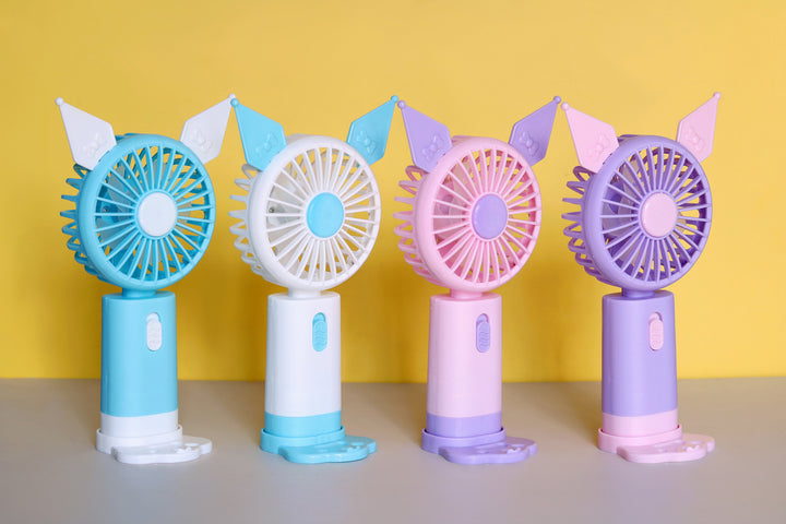 Unisex portable hand fan in playful animal design Stornfield