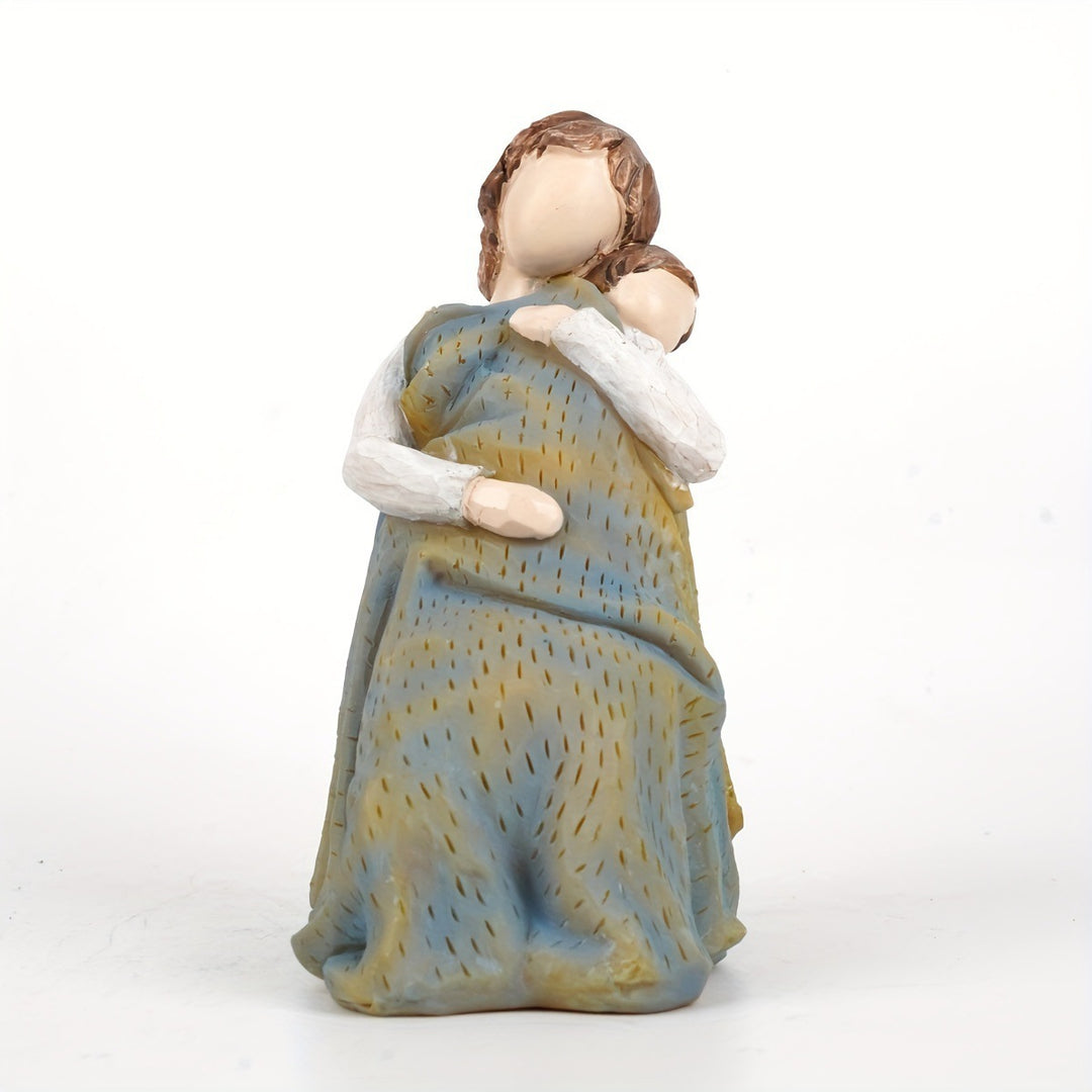 Women's Heartwarming Mother-and-Child Figurine
