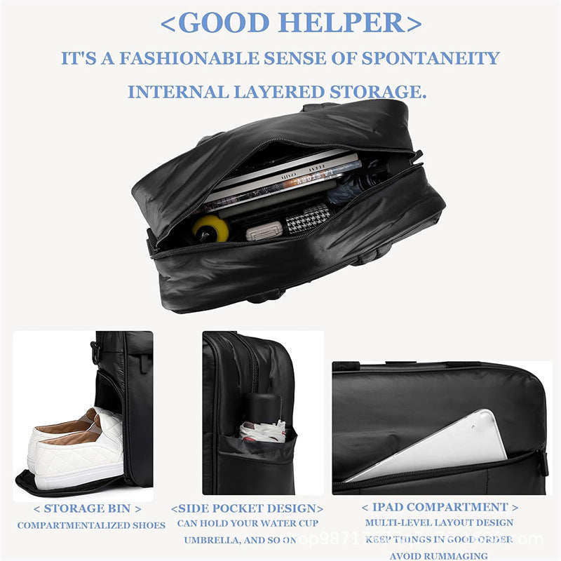 Multifunctional tote bag with insulated interior compartment Stornfield