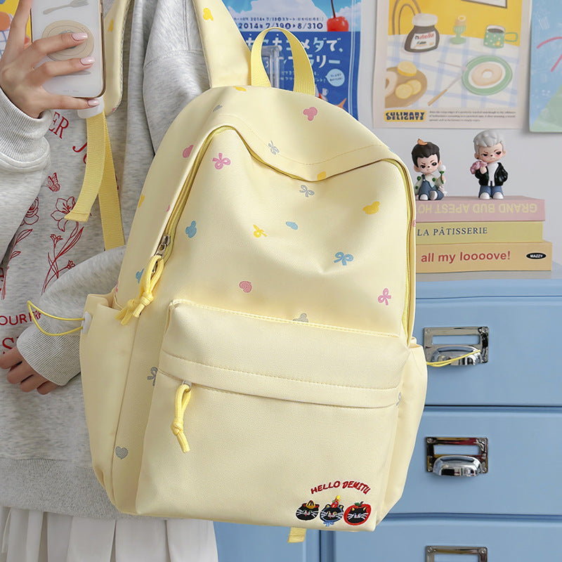 Casual Illustrated Travel Backpack Stornfield