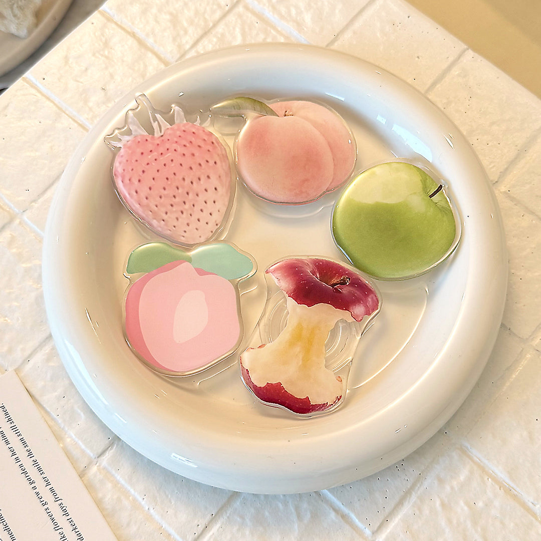 Decorative coaster in strawberry design Stornfield