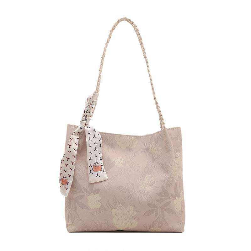 Floral Patterned Shoulder Tote Bag Stornfield
