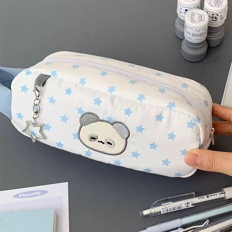 Cute Panda-Themed Pencil Case